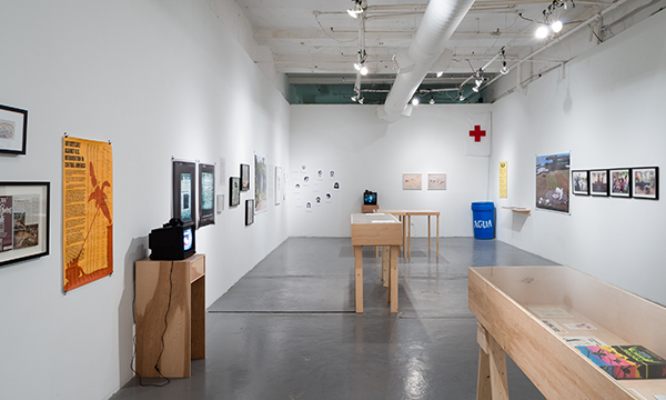 Northern Triangle, installation view at Blue Star Contemporary